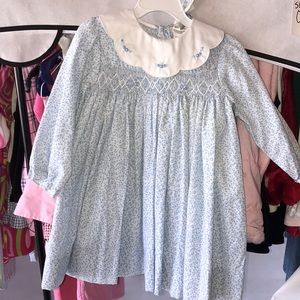 Girls 24 m smocked dress with bloomers & headband